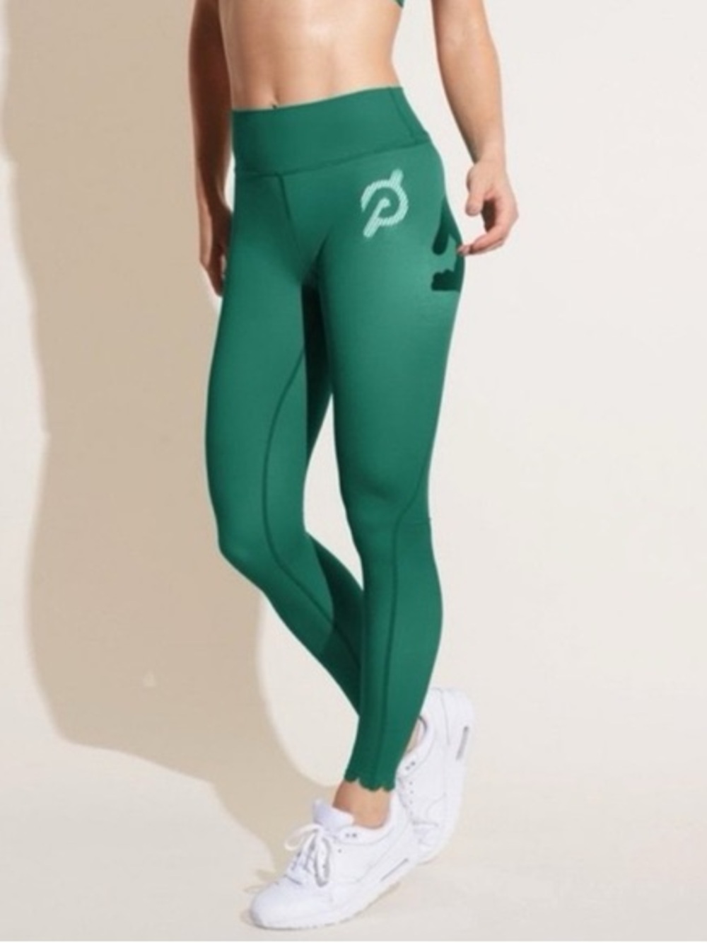 PELOTON Women’s Emerald Scalloped Leggings (S)